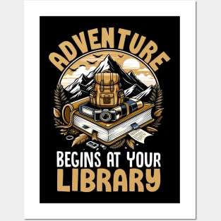 Summer Reading Program 2024 Adventure Begins At Your Library Posters and Art